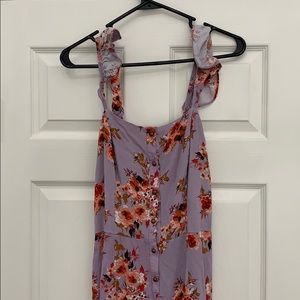 FLORAL PURPLE JUMPSUIT🌸